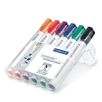 Produktbild von STAEDTLER Whiteboardmarker Lumocolor 6St Box
