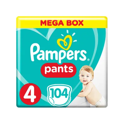 Produktbild von Pampers ActivePants 4 Maxi Mega Box - Windeln für Erwachsene (104 Stück)