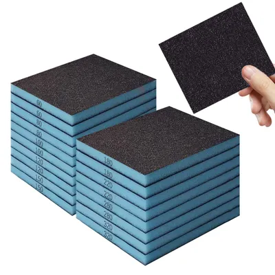 Image de Lot de 18 éponges abrasives lavables