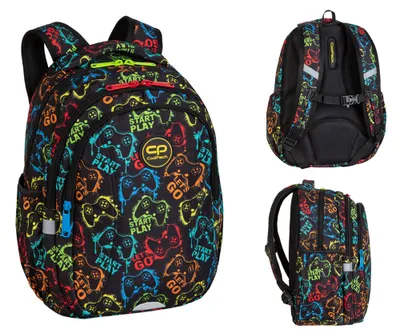 Produktbild von COOLPACK JOY S Schulrucksack Schultasche XPLAY leicht bunt Kinder Jungen Schwarz