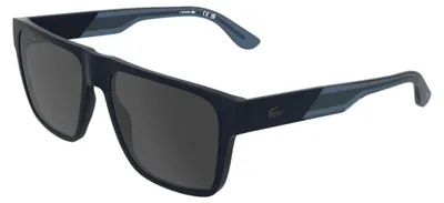 Produktbild von Lacoste L6085S MATTE BLUE/DARK GREY 58/17/150 Herrenbrillen Sonnenbrillen