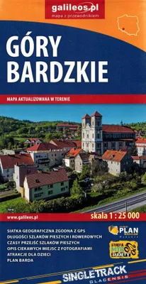 Produktbild von Bardzkie-Gebirge 1:25.000. Touristenkarte. Singletrail. Galileos