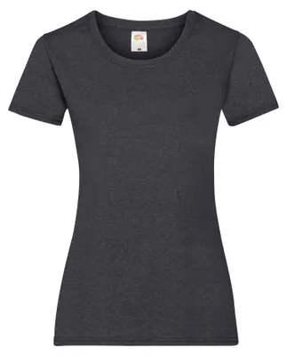 Obrázek produktu pro Fruit of the Loom – dámské tričko „Valueweight“ FK3173 (M) (tmavě šedé)
