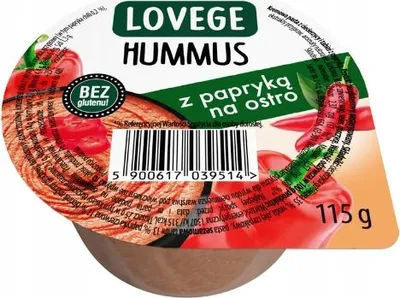 Zdjęcie produktu dla Sante Hummus z papryką Lovege 115 g