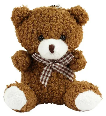 Immagine prodotto di Peluche Portachiavi Ciondolo Decorazione Orsetto Marrone 8cm