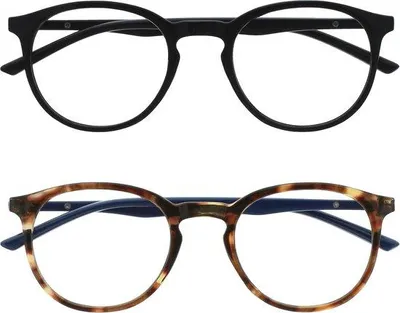 Produktbild von Famanu Blaulicht blockierende Brille - 2 Stück - Ideal für Computer und Gaming