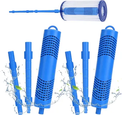Produktbild von Whirlpool Filter Poolfilter Silberionen Hält 4 Monate Filter Whirlpool 2 Stück Poolfilterkartuschen Filterkartusche Hot Tub Mineral Sticks Filter Kartusche für Pools Lay Z Spa Whirlpool Zubehör