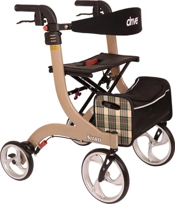 Produktbild von Drive Medical champagner Rollator Nitro, größe S