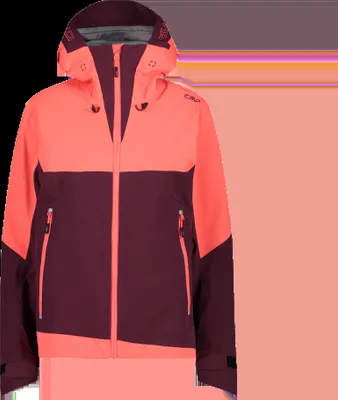 Produktbild von Cmp Woman Jacket Fix Hood Burgundy 36
