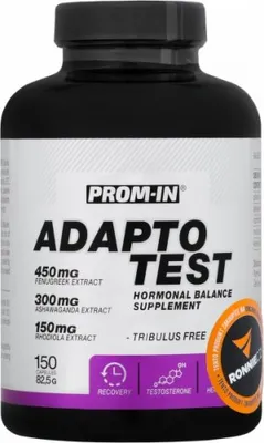 Immagine prodotto di Prom-In Adaptotest 150 capsule / Antiossidanti ed estratti naturali / Integratore alimentare a base di adattogeni vegetali