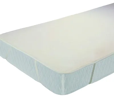 Zdjęcie produktu dla Nakładka na materac - Nakładka termoelastyczna - 90 x 200 cm - 100% bawełna - Naturalny