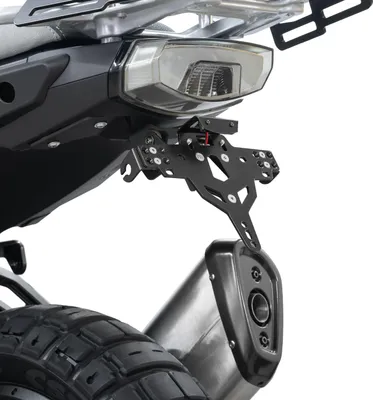 Zdjęcie produktu dla Uchwyt tablicy rejestracyjnej ZIEGER Pro kompatybilny z CFMOTO 450 MT Switzerland