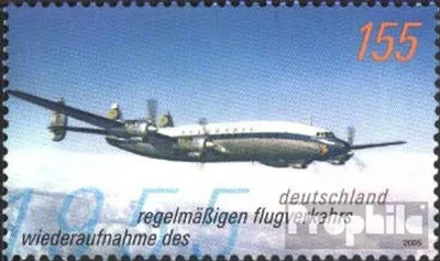 Produktbild von Briefmarken BRD (BR.Deutschland) 2005 Mi 2450 (kompl.Ausg.) gestempelt Flugverkehr