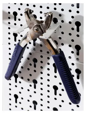 Produktbild von Werkzeughalter / 6 Stück/für Werkzeuglochwand/Lochplattenwand/weiß