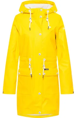 Produktbild von Schmuddelwedda Damen Regenmantel incus 34319186, Gelb, XXL