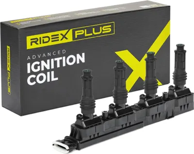Produktbild von RIDEX PLUS 689C0165P Zündspule 12V für OPEL Corsa D Schrägheck (S07) Corsa C Schrägheck (X01) Meriva A (X03) Astra H Caravan (A04) Astra H Schrägheck