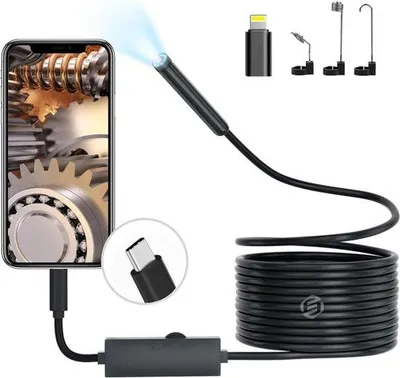 Obrázok produktu pre Vodotesná HD inšpekčná kamera pre iPhone Premium