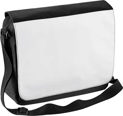 Produktbild von Bagbase Sublimation Digital Messenger-Tasche / Schulter-Tasche, 9 Liter BC3160 (Einheitsgröße) (Schwarz)