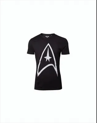 Produktbild von Star Trek T-Shirt -M- Logo, schwarz
