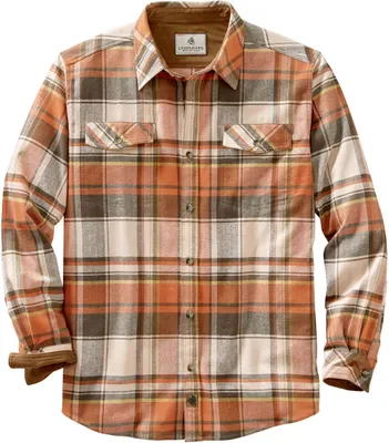 Produktbild von Legendary Whitetails Herren Legendäres Flanellhemd Button-Down-Shirt, Dark Horiz