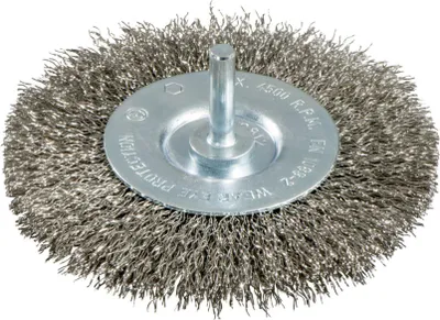 Produktbild von Metabo Rundbürste 100x0,3 mm/ 6 mm, Edelstahl, gewellt