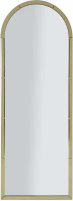 Produktbild von FURNLUX Wandspiegel Baku Gold 55cm / Hauptfarbe: Gold / Abmessungen: 55 x 150 x 2 cm