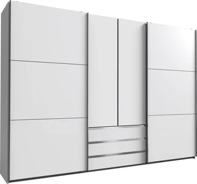 Produktbild von Dreh-/Schwebetürenschrank Magie Kleiderschrank Ausführung wählbarweiß
