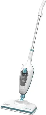 Produktbild von Dampfbesen mit Handdampfreiniger BLACK+DECKER FSMH13E5-QS, 5-in-1, 1300W, 350 ml Tank, 4.8m Kabel
