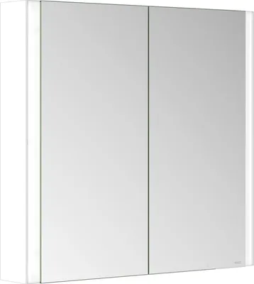 Image de KEUCO SOMARIS armoire de toilette murale 2 portes, avec miroir chauffant, 800mm, 14502512101