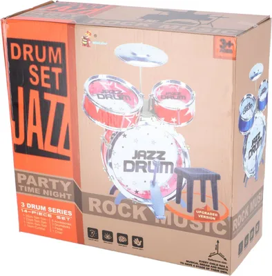 Immagine prodotto di Batteria con musica rock da sedia