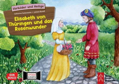 Image de Elisabeth von Thüringen und das Rosenwunder. Kamishibai Bildkartenset