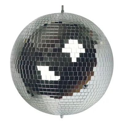 Produktbild von HQ-Power Disco-Spiegelkugel 20 cm, Spiegelkugel mit Glasfacetten, Partybeleuchtung mit Lichteffekt