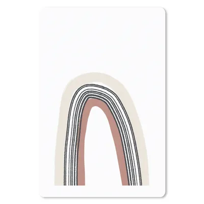 Produktbild von MuchoWow® Mauspad Mousepad Regenbogen - Pastell - Design 40x60 cm - Mousepads - Maus Mat - Pad - Mausunterlage - Schreibtisch Accesoire