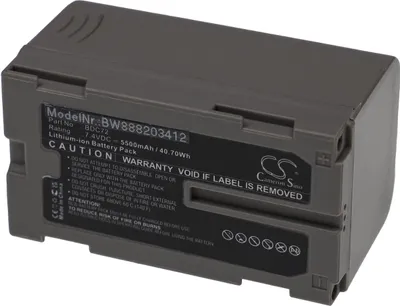 Produktbild von vhbw Akku Ersatz für Sokkia BDC72 für Messgerät (5500 mAh, 7,4 V, Li-Ion)