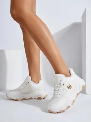 Produktbild von Damen Stoff-Sneakers Caroz Weiß, leichte Freizeitschuhe, Größe 37