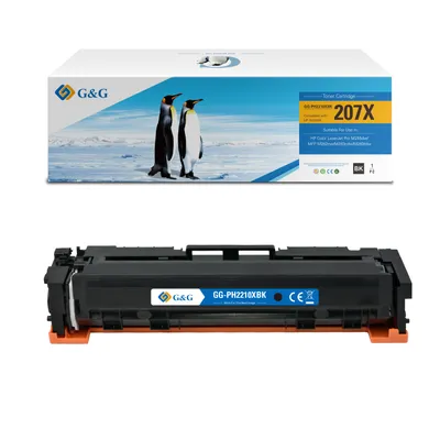 Obrázok produktu pre G&G kompatibilný toner z HP W2210X, NT-PH2210XBK, HP 207X, čierny, 3150s, vysoká kapacita