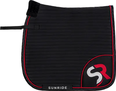 Produktbild von Sunride Dressurschabracke Exclusive Line, Größe:Full, Farbe:rot
