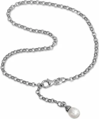Produktbild von SilberDream Damen-Fußkette 26cm 925er Silber allergenfrei weiß Perle SDF0315J