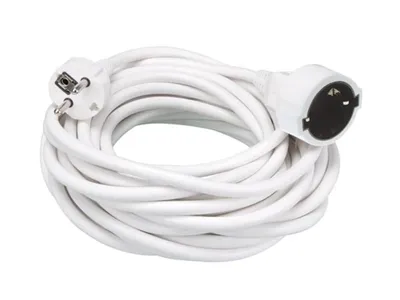 Immagine prodotto di Cavo di prolunga - 10 M - Bianco - 3G1.5 - Schuko