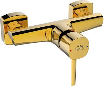 Produktbild von BADLAND Brausearmatur Wasserhahn POLA Brausebatterie für Badezimmer in Gold
