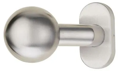 Obrázok produktu pre LogistSystem Modern – okrúhla dverová kľučka s okrúhlou rozetou z nehrdzavejúcej ocele Inox pre dvere 63.419