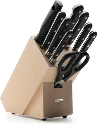 Zdjęcie produktu dla Wüsthof Messerblock 10-teilig / Knife Block Set 10 Pieces Classic --  1090170901 – EAN 4002293107486 – Art.-Nr. 2023063042