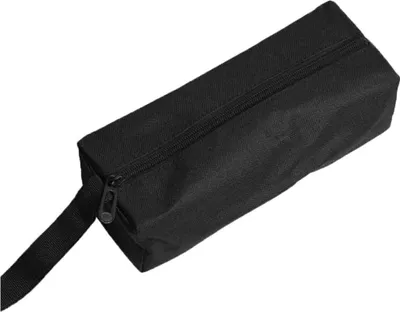 Produktbild von Robuste Werkzeugtasche, Mehrzweck-Tragetasche, leere Werkzeugtaschen, tragbare Tragetaschen, tragbare Werkzeugtasche aus Segeltuch, für tragbare Handwerkzeughalter - 30 x 10 x 10 cm (schwarz)