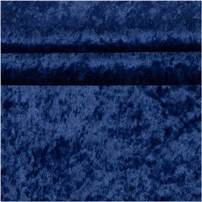 Samt-Stoff ab 0,5m Velvet Dekostoff Kostümstoff Panné Samt glänzend blau