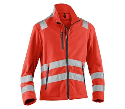 Produktbild von Kübler Reflectiq Fleecejacke PSA 2 warnrot Gr. 4XL