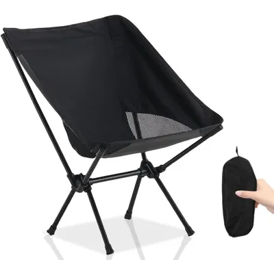 Produktbild von Ultraleichte Faltbare Campingstuhl mit Tragetasche - Ideal für Outdoor-Aktivitäten