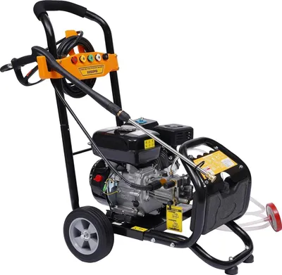 Produktbild von Hochdruckreiniger - Autowäsche - 7,5 HP 2200 PSI - 5 Düsen - Leicht zu Bewegen - Robust - Für Auto & Garten
