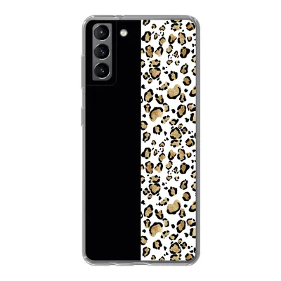 Produktbild von MuchoWow® Handyhülle Schutzhülle Hülle für Samsung Galaxy S21 Plus Panther Druck - Tiere - Aquarell Silikon Softcase Handy Hülle - Handy-Tasche