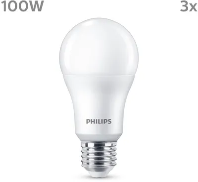 Obrázok produktu pre Philips 8719514451339, 13 W, 100 W, E27, 1521 lm, 15000 h, Studená biela