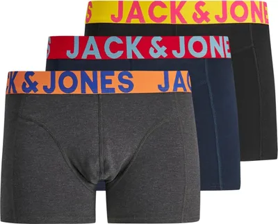 Obrázek produktu pro Jack & Jones 12151349_2161_675802.265, Černá, Šedá, L, 3 kusů